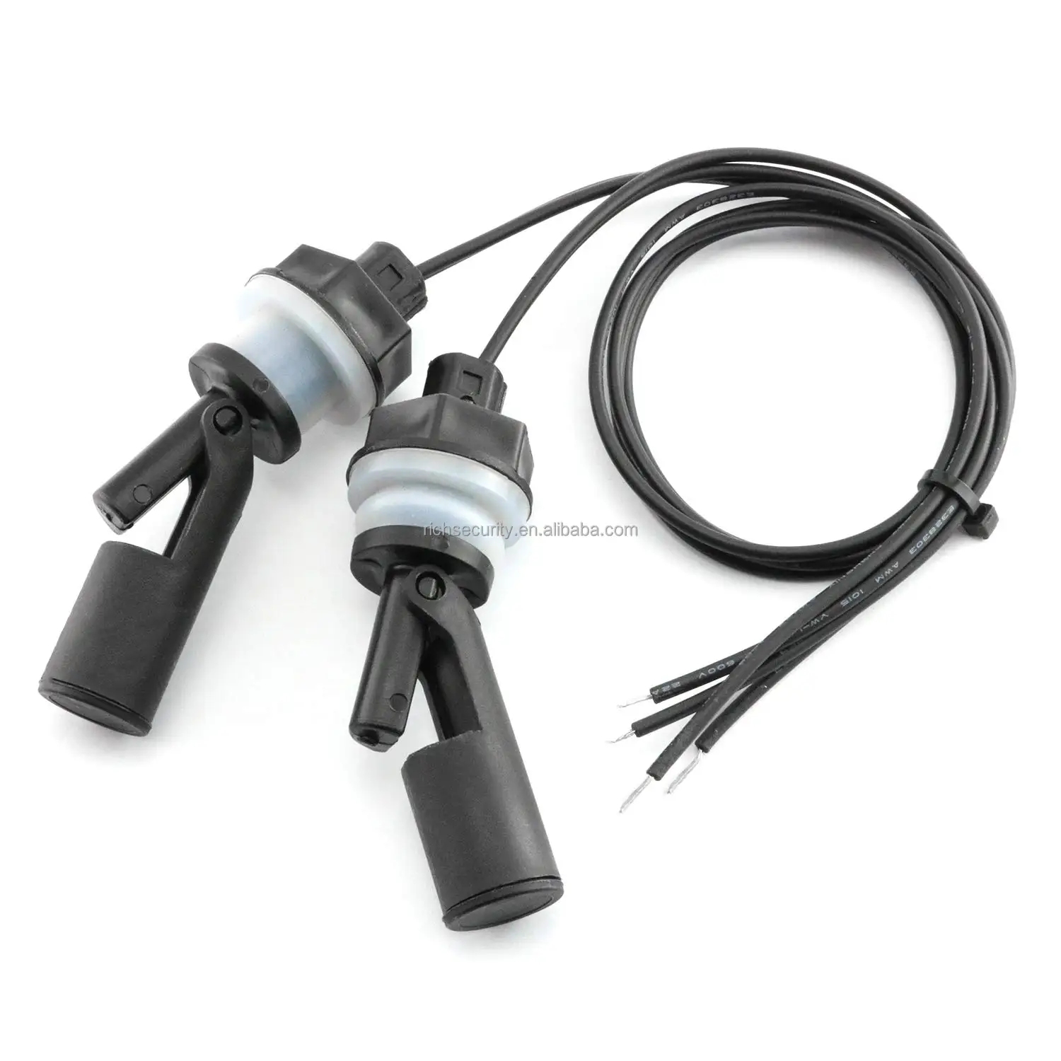 Side Mount  DC 110V M16 Water Level Sensor Flow Inductance Water Pump Controller Horizontal Liquid Float Switch