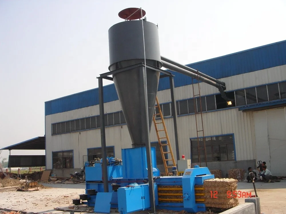 Horizontal Hydraulic Cardboard Baler For Sale / Plc Control Fully Automatic Hydraulic Waste Paper Carton Baler