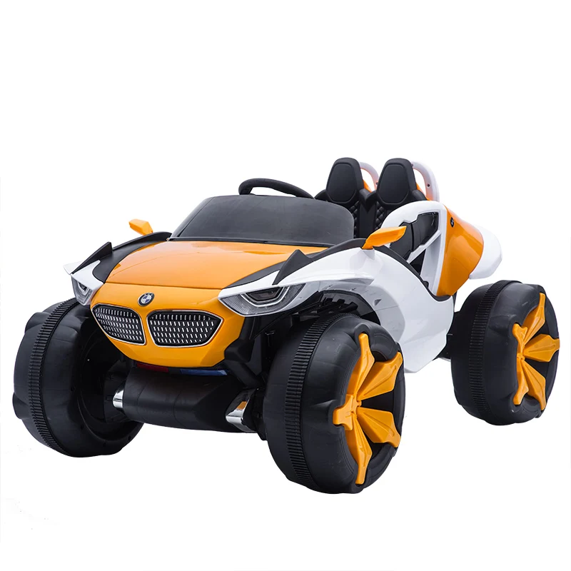 4 wheel new rc electric remote control for kids children adult ride on car dvd player mp3 player led lights audio seat covers