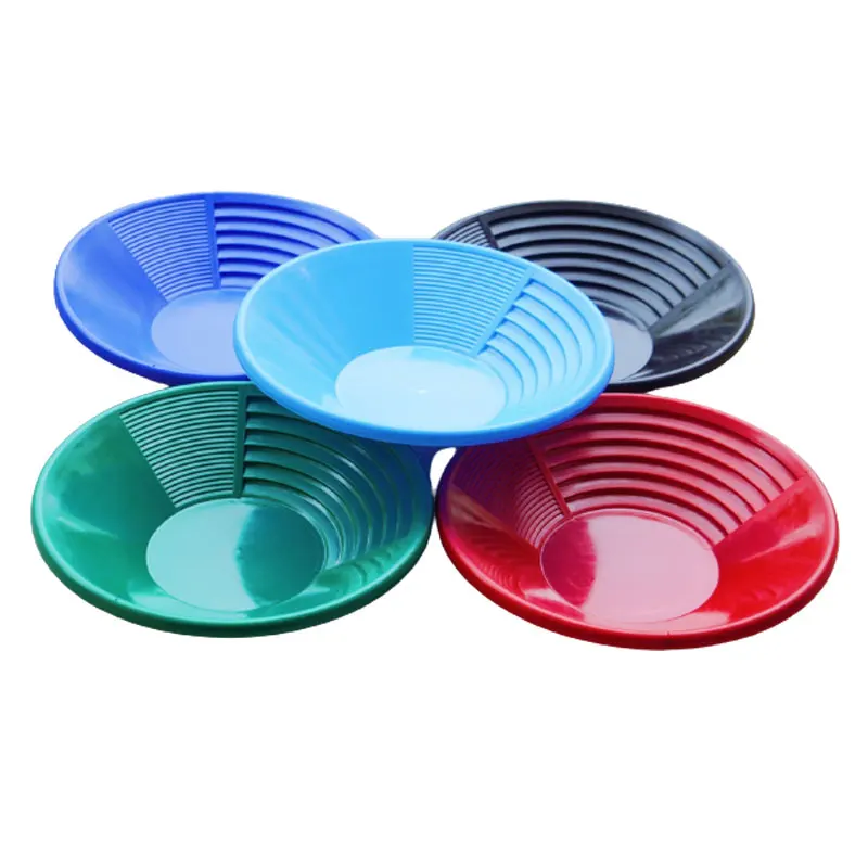 Thickened gold pan tools hand crank mining sand gold washing gold panning kit