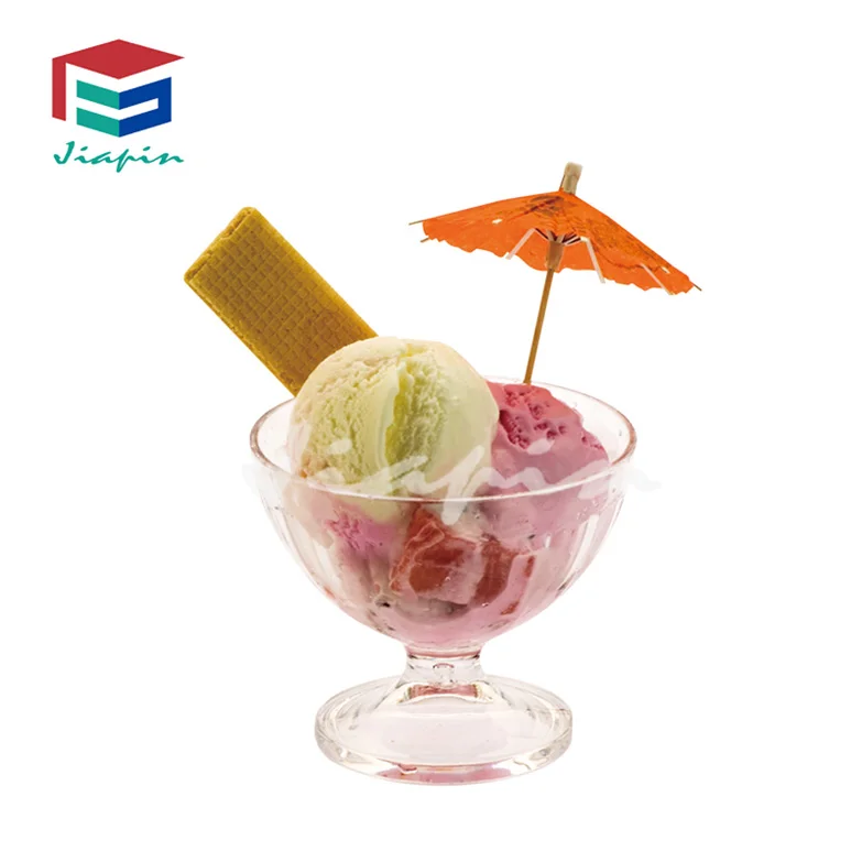 Многоразовая миска для мороженого из поликарбоната, небьющаяся пластиковая Кондитерская десертная миска