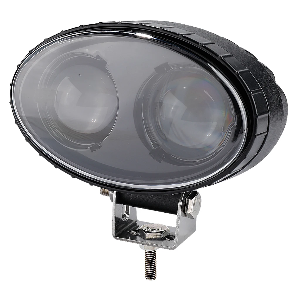 10-80v 10W 4D blue point Forklift Safety Light LED Spot Light Warehouse Safe Warning Light