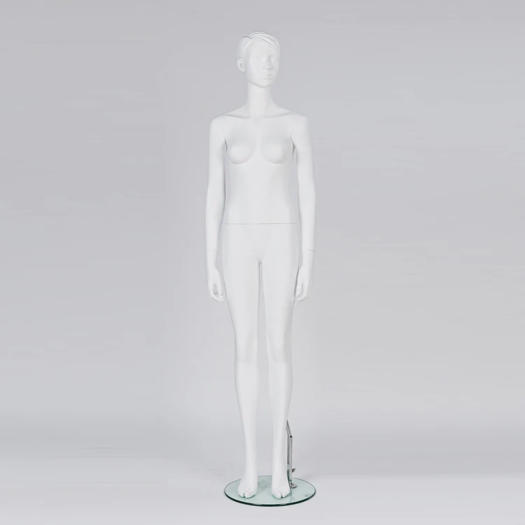 High grade standing posture women life size female mannequin realistic display mannequin for cloth exhibition