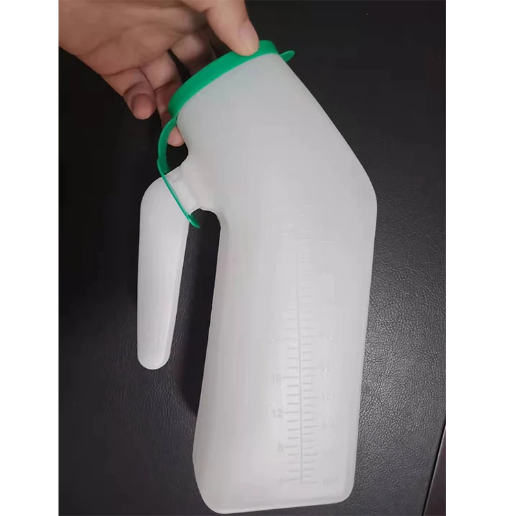 1000ml Males Glow in The Dark  Urinal  Urine  Bottles  Spill Proof Screw  Lid Portable