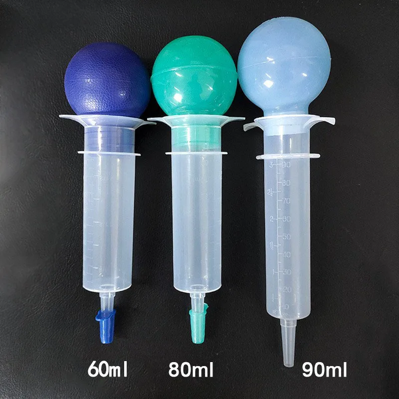 90 ml Bulb Syringe Irrigation Syringe  Feeding Syringe