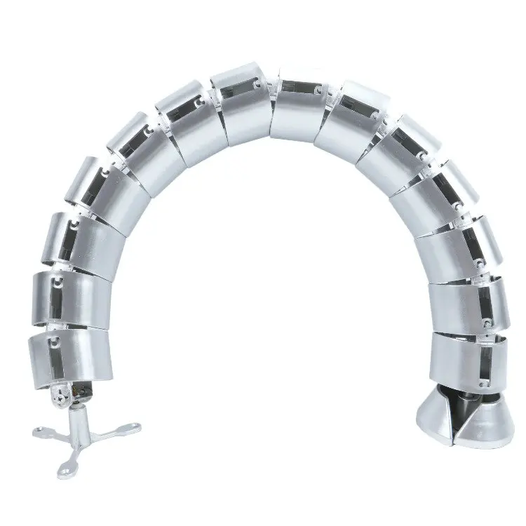 76 мм * 760 мм L ABS двухканальный Регулируемый Настольный кабель для управления позвоночником