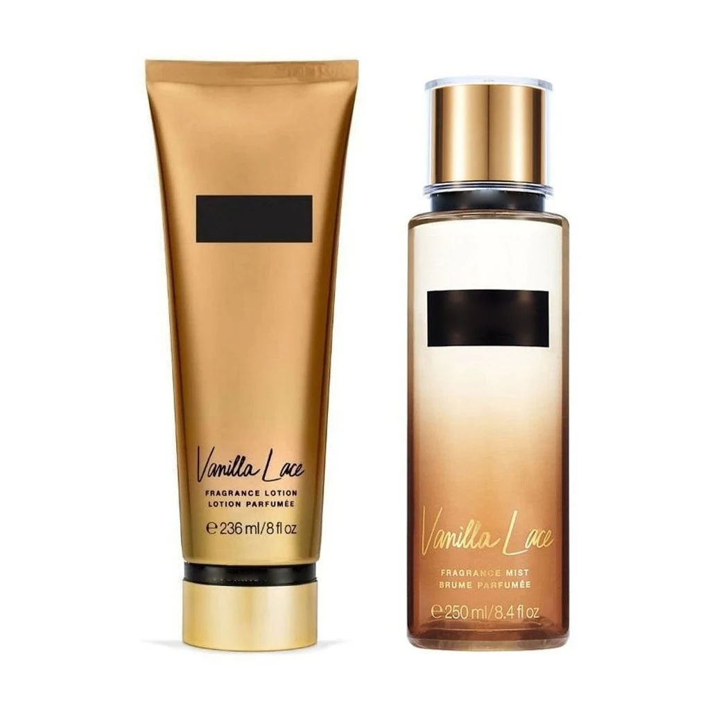 Wholesale Hot Sale Body Spray 2 Pcs Set SALE Latest Design 250ml Body Spray 236ml Body Lotion