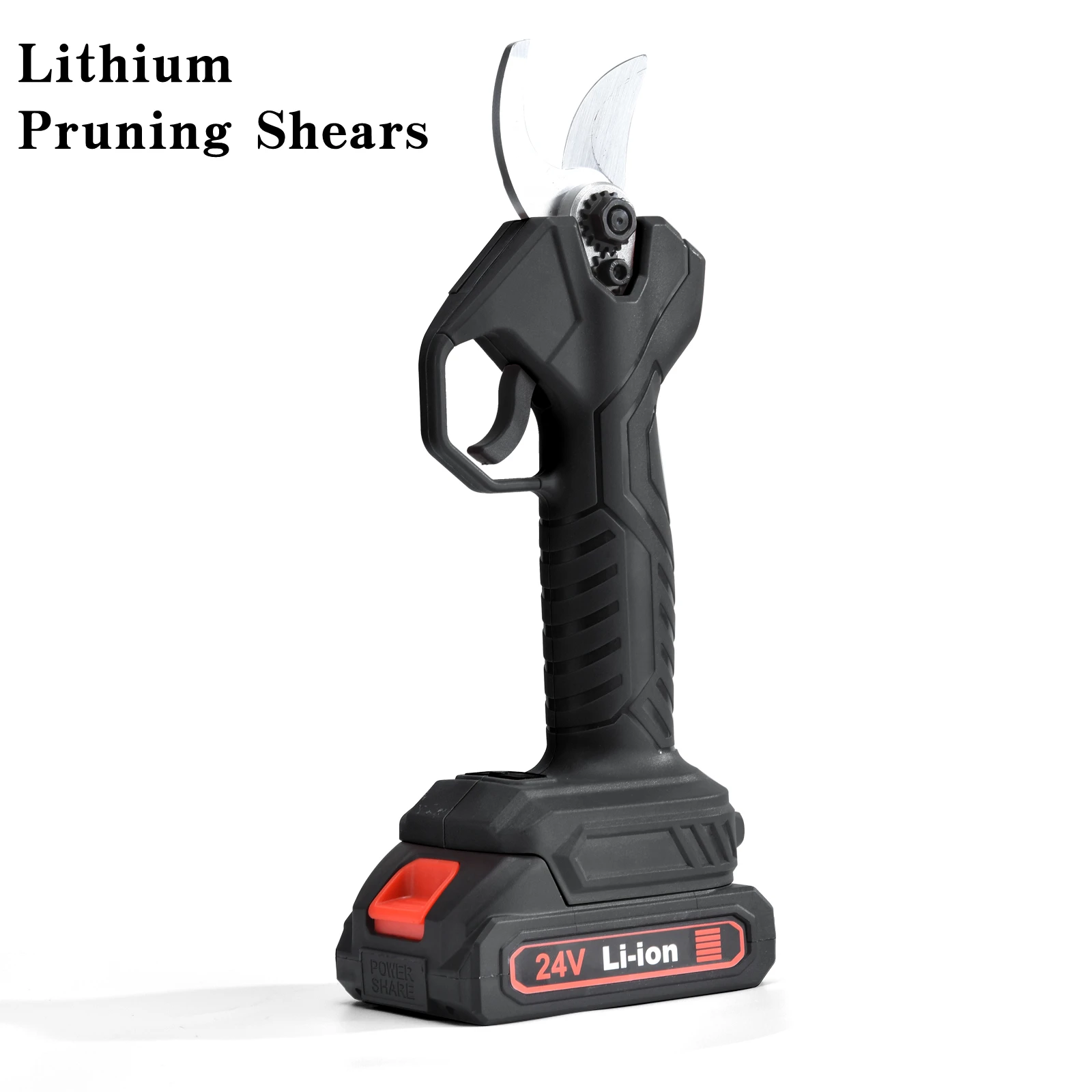 Professional manufacture lithium garden tools electric scissor cordless  rechargeable with battery lithium pruning shears