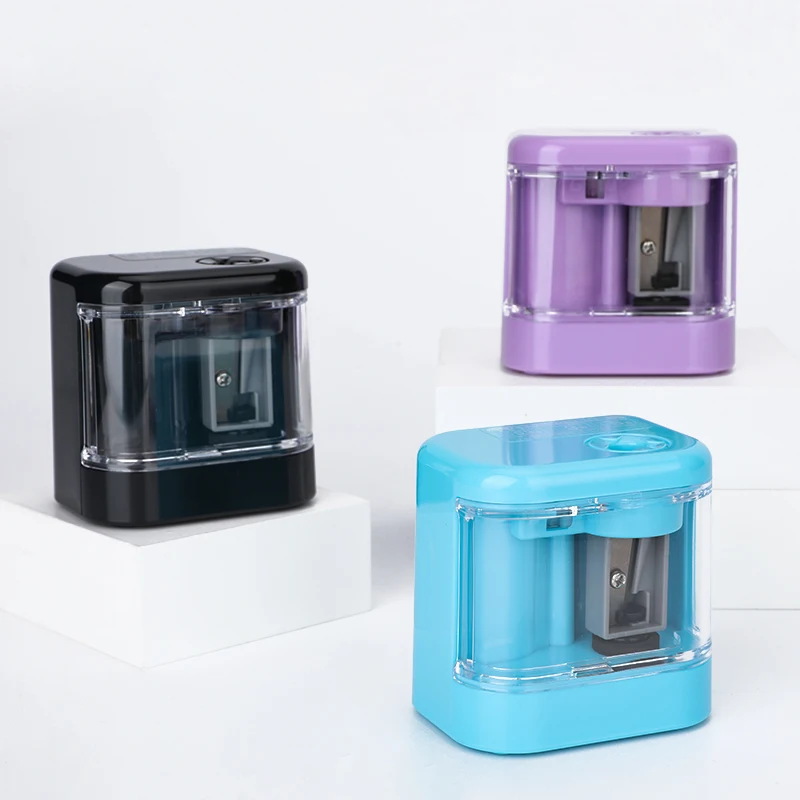 New Durable Kids Sharps Quality Small Electric Pencil Sharpener