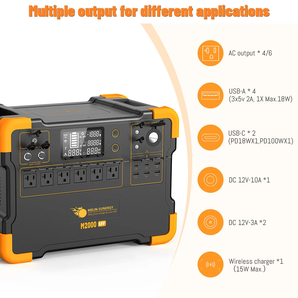 1000W 2000W 3000W 110V 220v 240V  solar wind hybrid electric power bank generator system kit price list