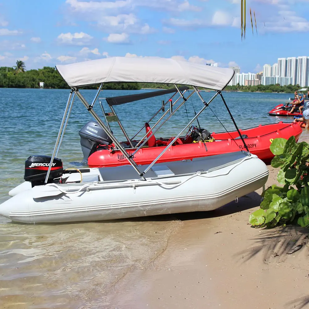 Inflatable Dinghy Rubber Inflatable Boat Fishing With Motor 3.8m 4.2m Rib Boat Manufacture Factory For Sale