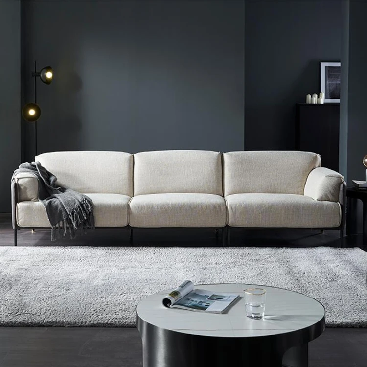High end couch luxury sofas living room furniture modern genuine Fabric sofa
