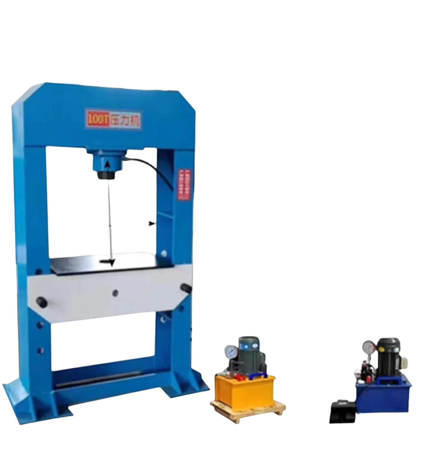 100Ton Electric Hydraulic Shop Press Machine Vehicle Equipment Electro-hydraulic Gantry 20Ton 30Ton 50Ton