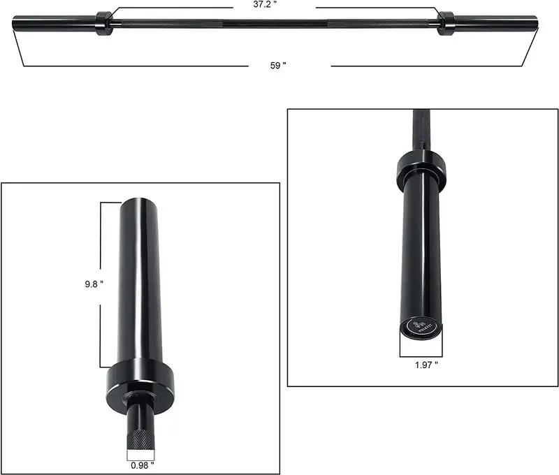 Fitness Power Training fitness Polished Chromed Barbell Bar