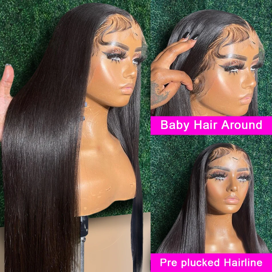 Wholesale 200 Density HD Lace Frontal Wigs 100 Human Hair In Bulk, Pre Pluck Brazilian Virgin Hair HD Lace Front Wig Vendor