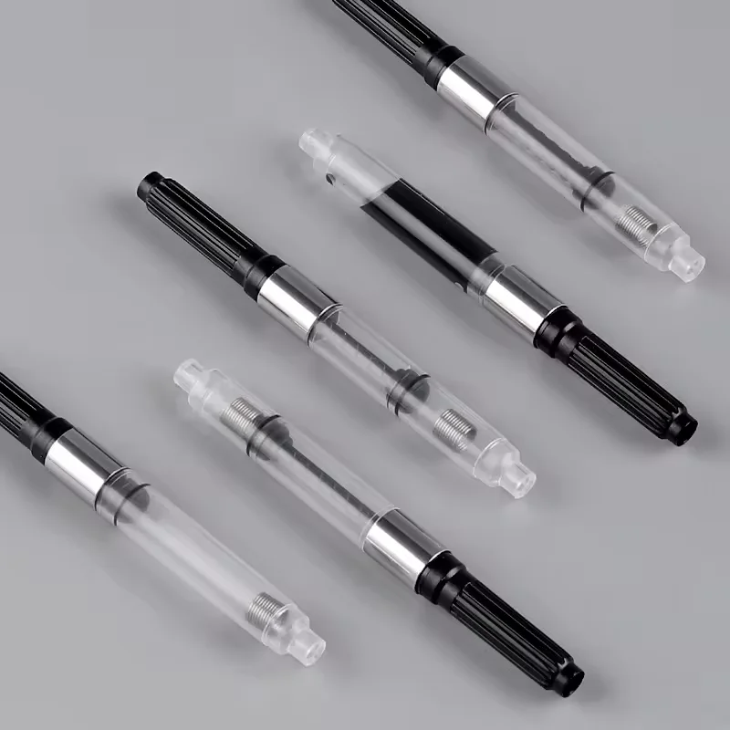new 2.6mm  plastic clear Fountain pen ink piston pump ink converter for ink storage