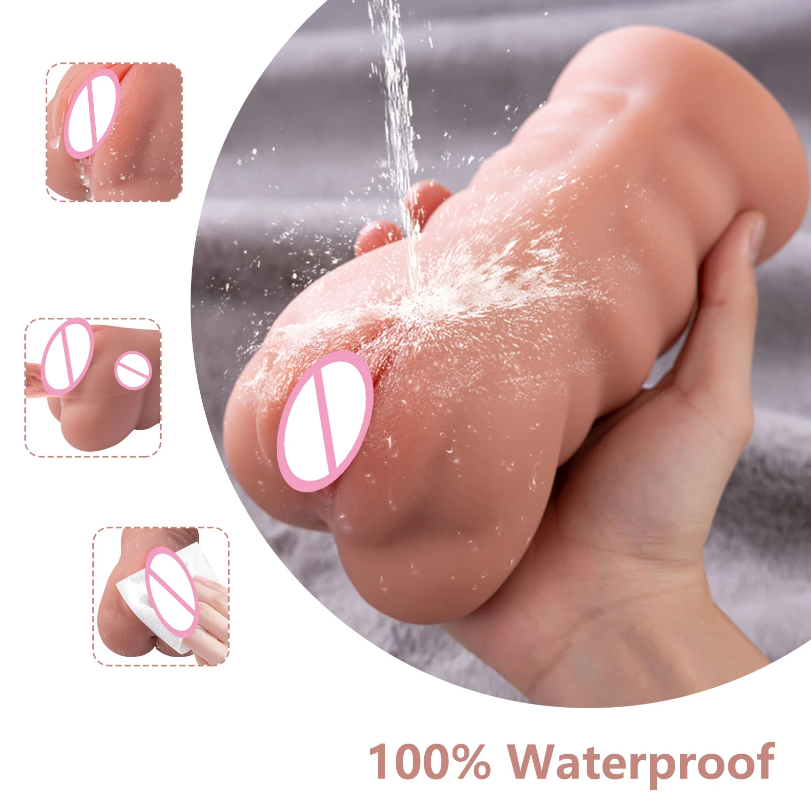 Adult Product male masturbator sex toys for men Realistic Sex Toy with10 Vibrations Modes for Man Masturbation Pocket Pussies