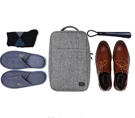 Mountain Land High Quality Custom Durable Shoe Bag Set for Travel and Daily Use Storage Bag and Shoes Set