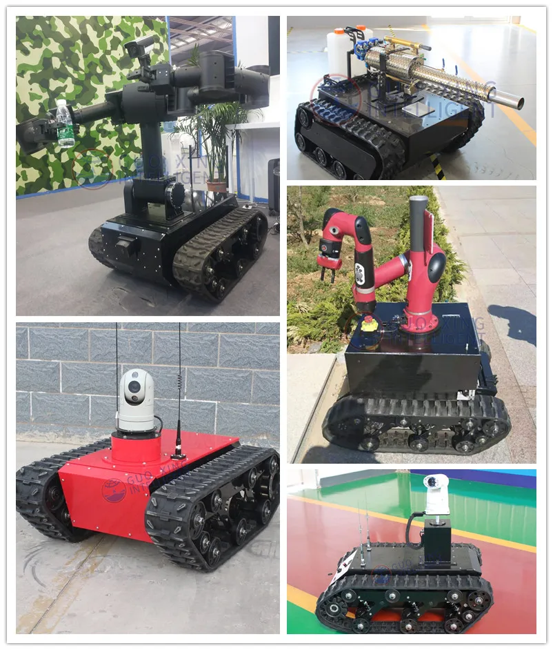 Лучшая цена 600T мини мобильный робот Платформа трек шасси для транспортировки