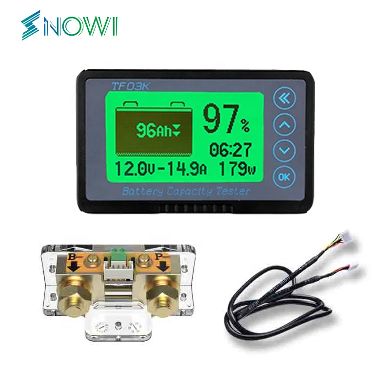 Baiway-TF03K 100V350A Hight Precision LiFePo/lead acid battery tester battery level indicator battery indicator monitor
