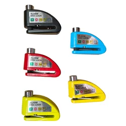 Alarm disc lock anti-theft wholesale Waterproof aluminum alloy  Lock for Motorcycle Scooters Bicycles