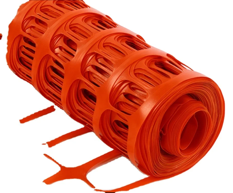 2024 Manufacturer Construction Safety barrier mesh Orange Plastic Barricade net safety Fence crash barriers