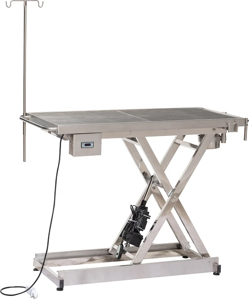 Hot selling product Pet Hospital other Veterinary instrument Stainless steel Electric Pet Operating Table