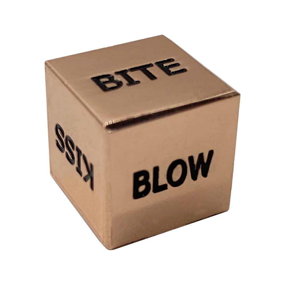 
Zinc Alloy Sex Dice for Love Game 