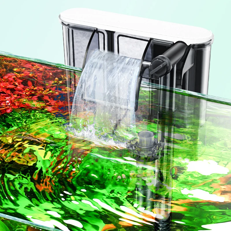 Wholesale Price Waterfall External Aquarium Air Pump Wall-mounted Filter Hang On Aquarium Filter Pump
