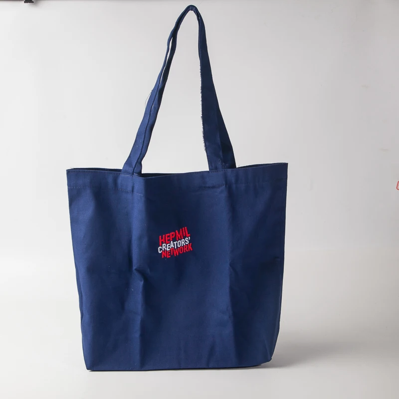 Wholesale reusable canvas crossbody bag customized cotton bag with zipper cotton shopping bag with pouch