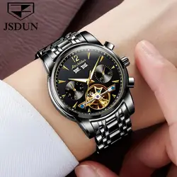 OEM Supply TOP Luxury Men Watch Private Label Watch New Design Men Chronograph Automatic Wrist Mechanical Watch Men