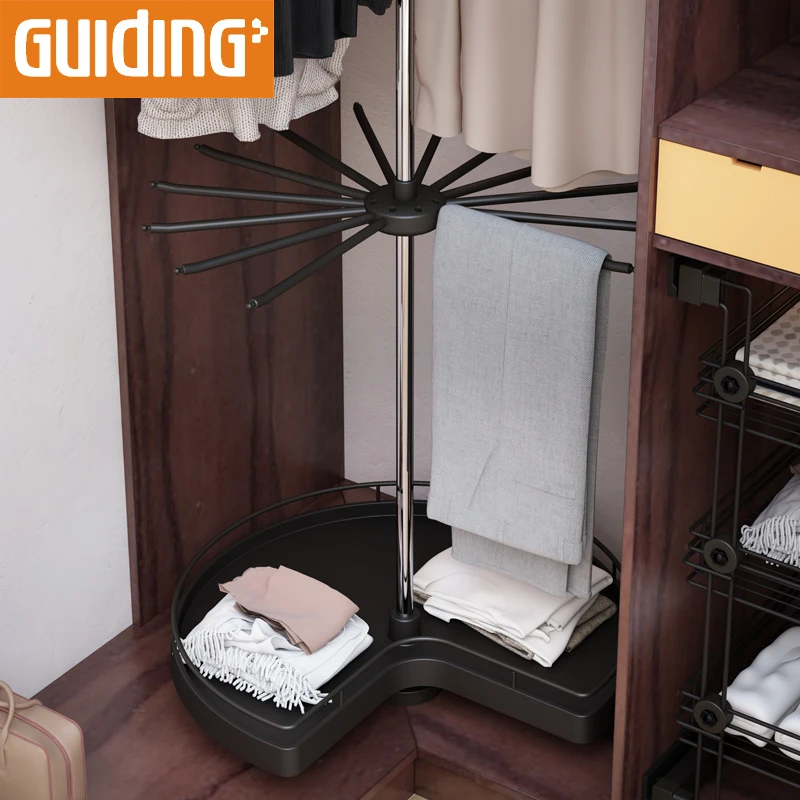 Decorative Fashion Professional Wardrobe Stand Clothes Hanger Rack  Stainless Steel Rolling Garment Rack