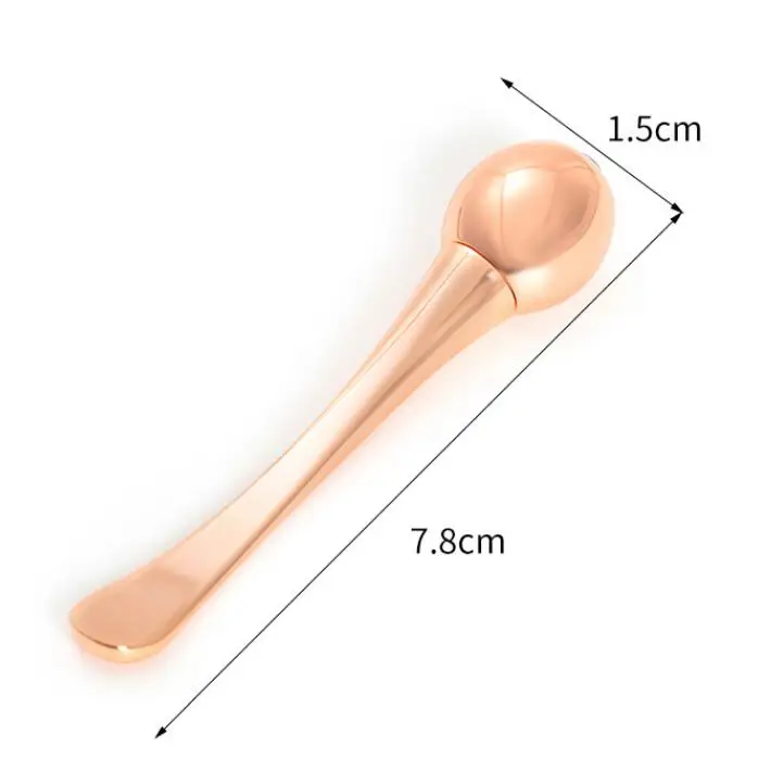 Luxury Roller Massage Skincare Cream Spatula Spoon Applicator Cosmetic Skin Care Eye Cream Beauty Tool