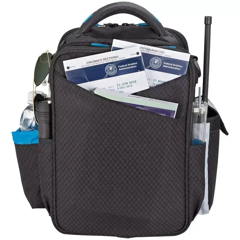 Customized logo Fashion Business Travel Flight Pilot Bag Knee-Board Pilot Bag Gear Pilot Flight Bags