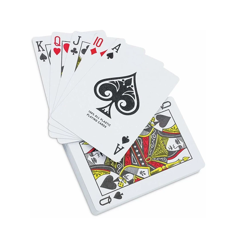 Custom Printing Blue Code Paper Poker Size Playing Cards with Tuck Box