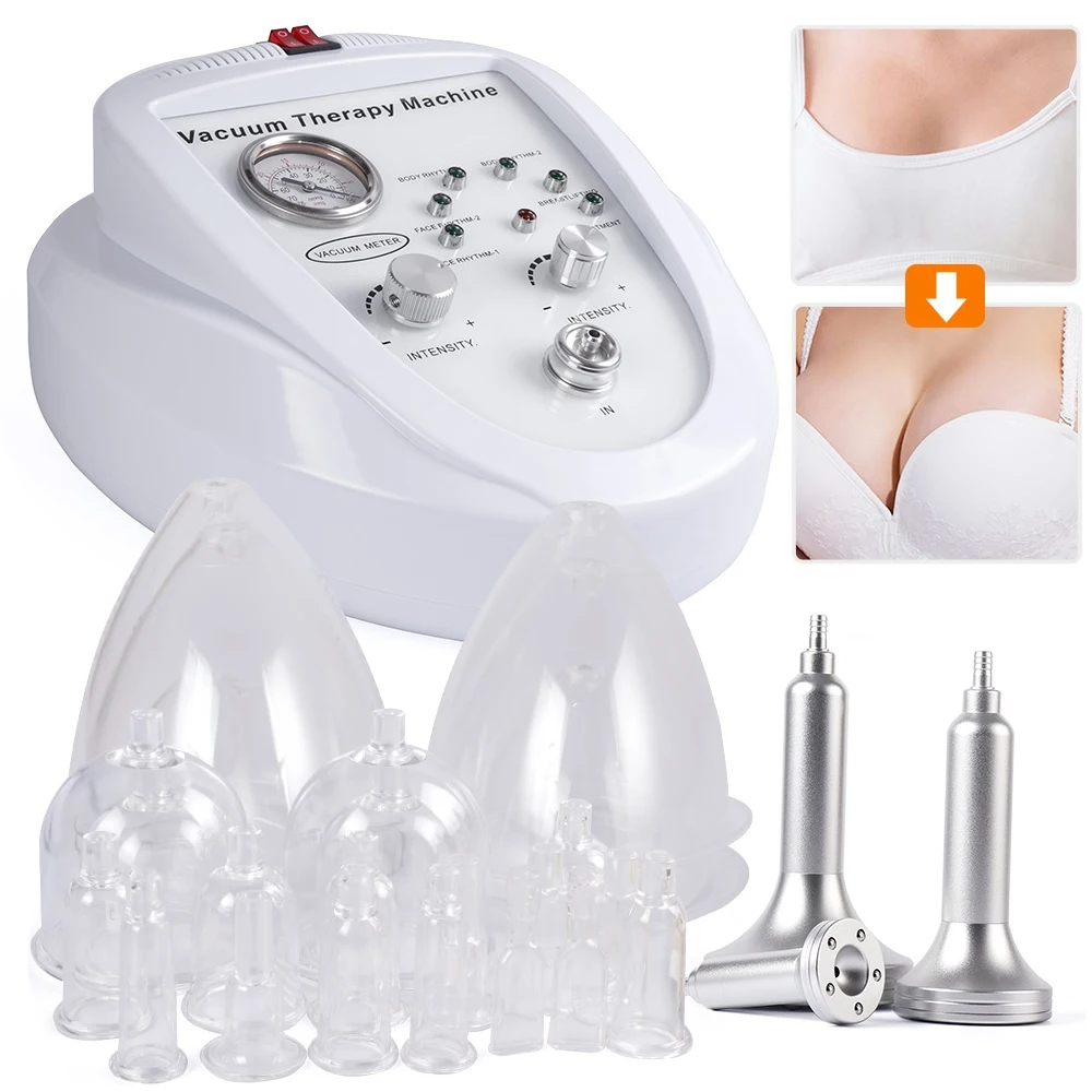 Electric Scraping Massager Vacuum Therapy Massage Machine Suction Pump Body Shape Enhancement Vacuum Machine for Breast Buttock