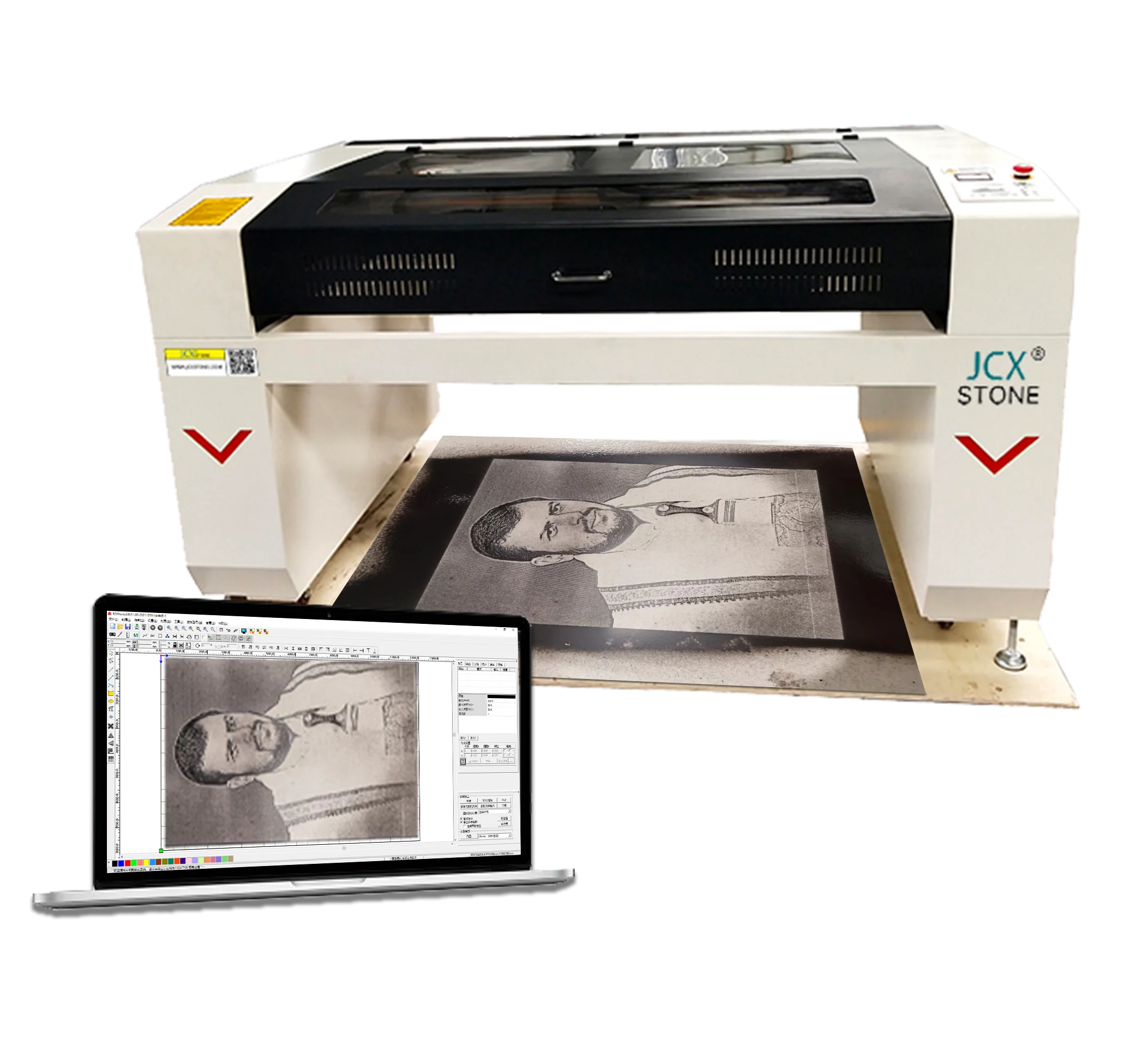 2023 New Co2 Laser Cutting New Machine  Multi functional on Offline Guide For Non-Metal Wood Plywood Fabric Leather