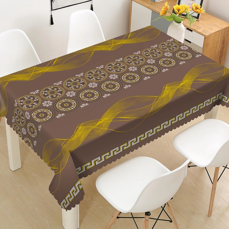 Yiwu Factory Good Quality PVC Tablecloth Rolls PVC Oilcloth