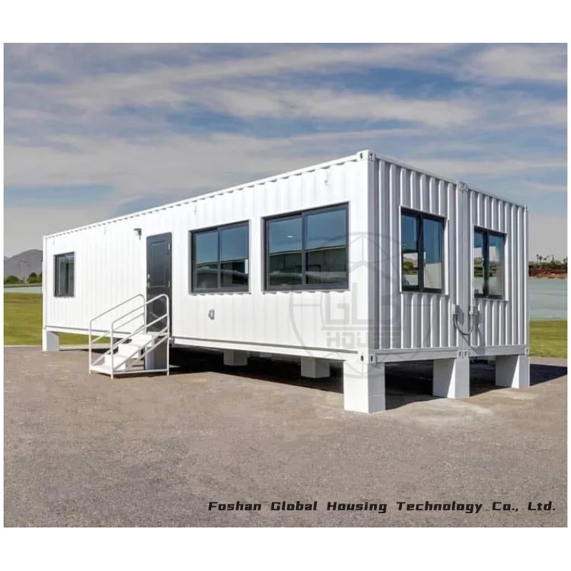Prefab China 40 ft Modern Container House Modular Ready Made House Modular Tiny Kit Set Cabin Homes For Sale