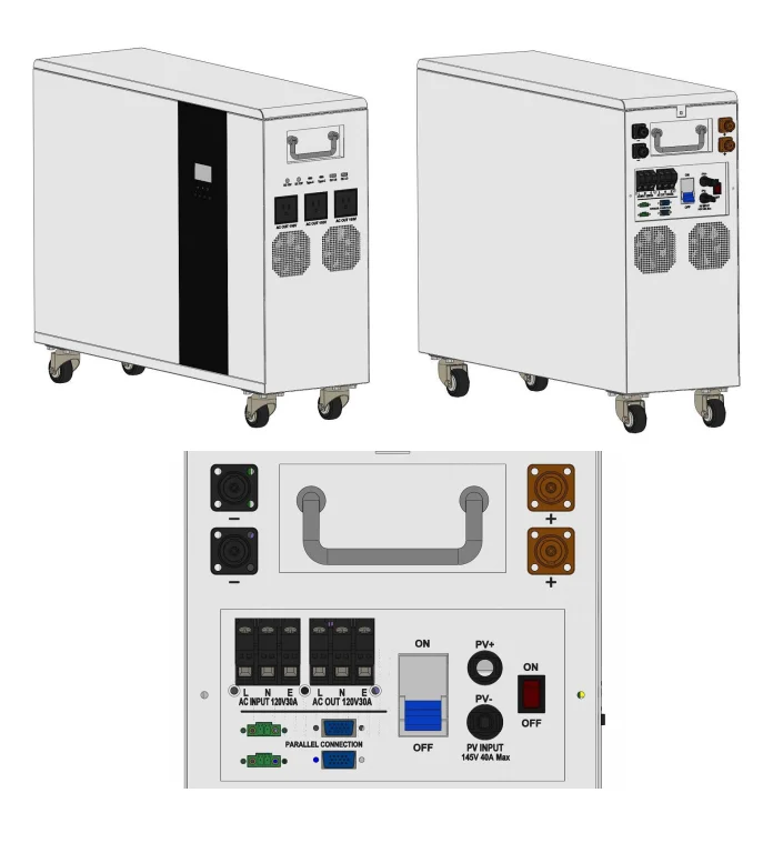 Grenergy All-in-one Energy Storage System Rs485 24v 200ah 5kwh Dc And Usb Ports Lifepo4 Battery Solar Power System