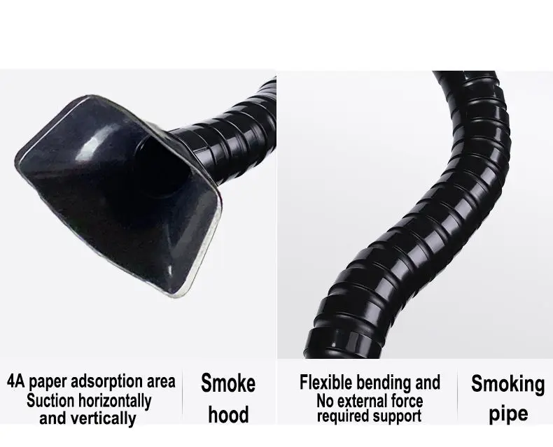 Laser Cutting Air Soldering Fume Extractor Absorber Machine Smoke Purifier Welding Fume Smoke Dust Collector Filter