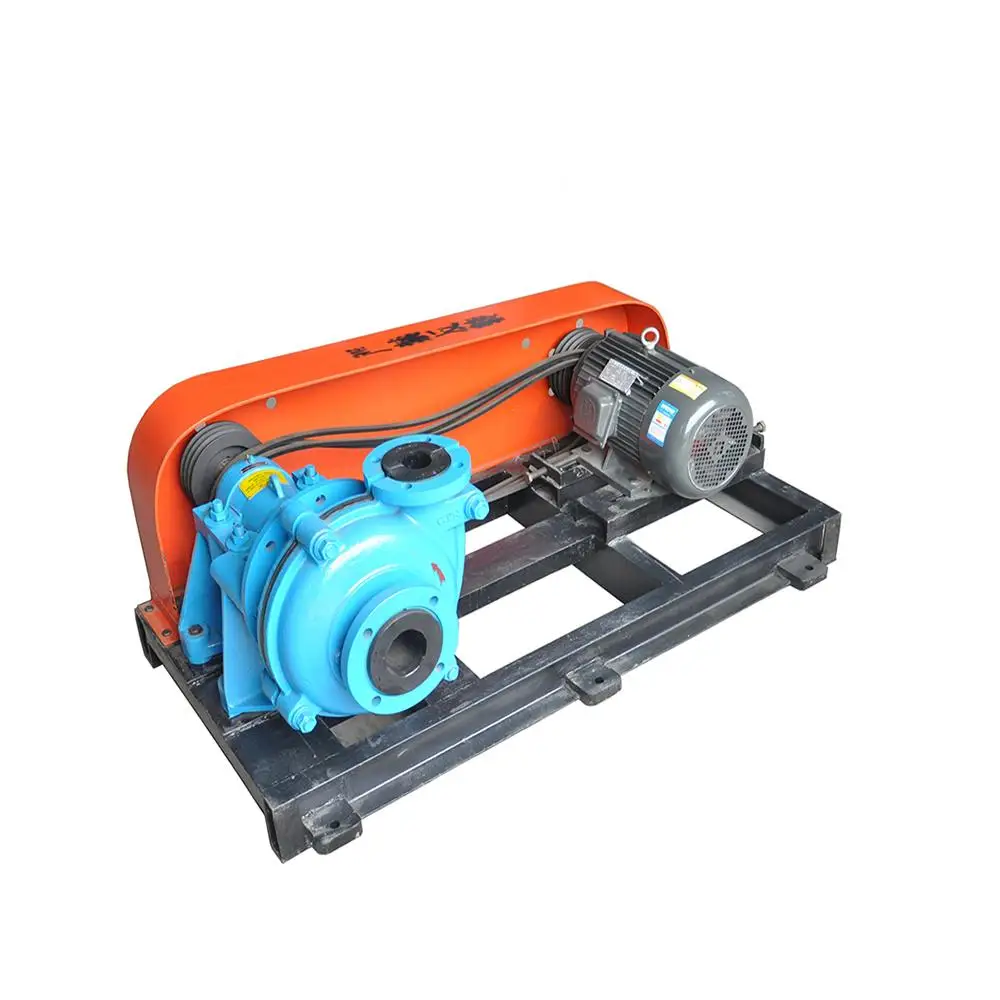 Horizontal mining low PH acid mineral slurry discharge pump