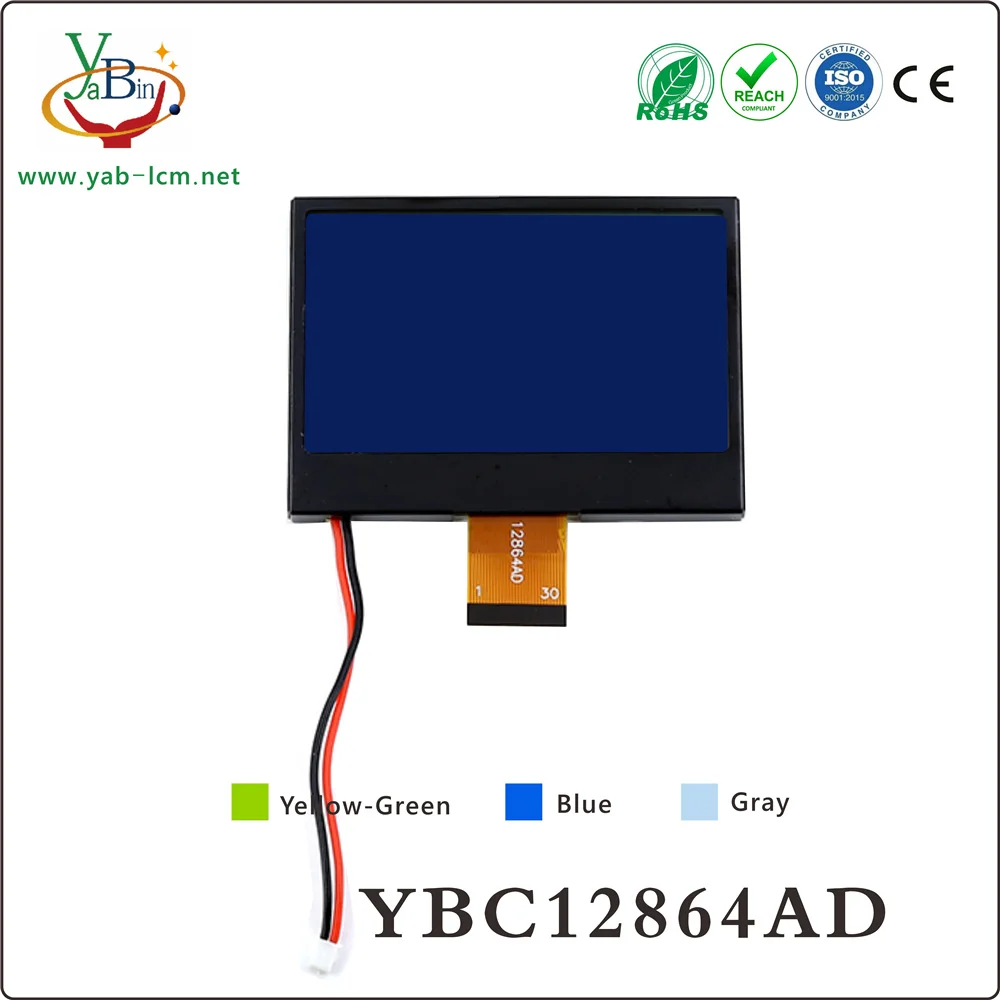 Monochrome 128X64 12864  Graphic Cog Lcd Display Module