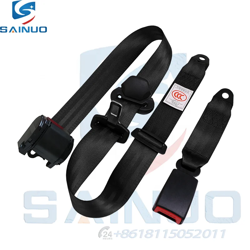 K3 Retractable 3 Point 2 Inch webbing Strap Car Seat Belt