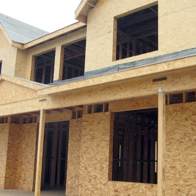 JIA MU JIA High quality 18mm OSB board for building house  E0 glue OSB