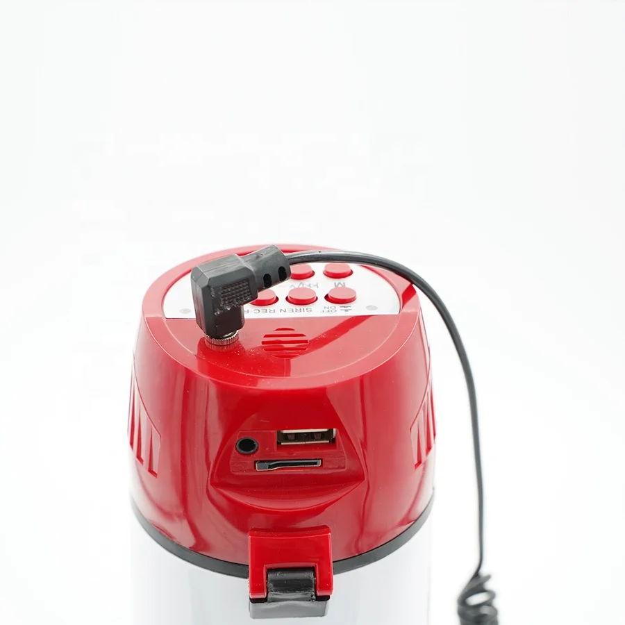 20W Megaphone Siren Bullhorn Protest Rally Mega Phone