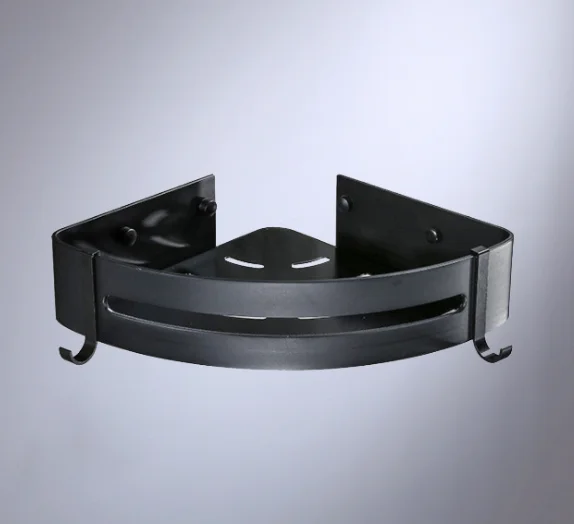 Triangular bathroom storage corner rack shelf bathroom 5 piece set