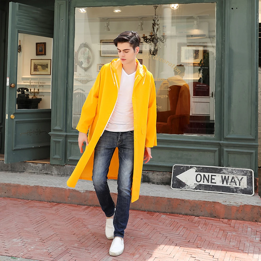 PVC Rain Poncho Custom Raincoat With Logo Women Ponchos Men Waterproof Ponchos Raincoat