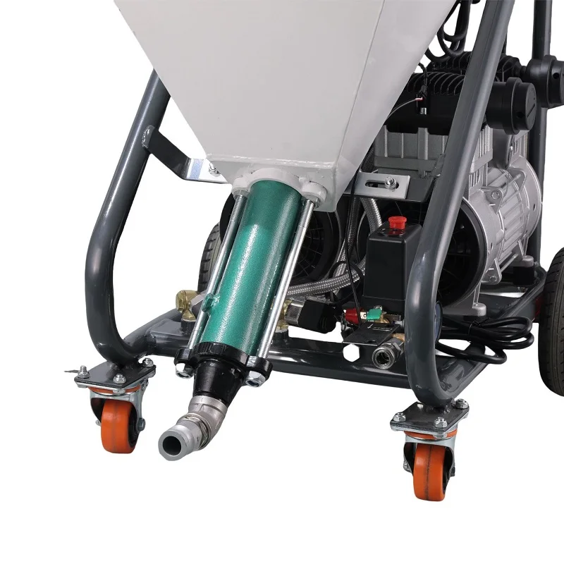 Wholesale F9 6000W Electric Wall Waterproof Paint Putty Screw Pump Spraying Machine Real Stone Paint Cement Mortar Aircraft