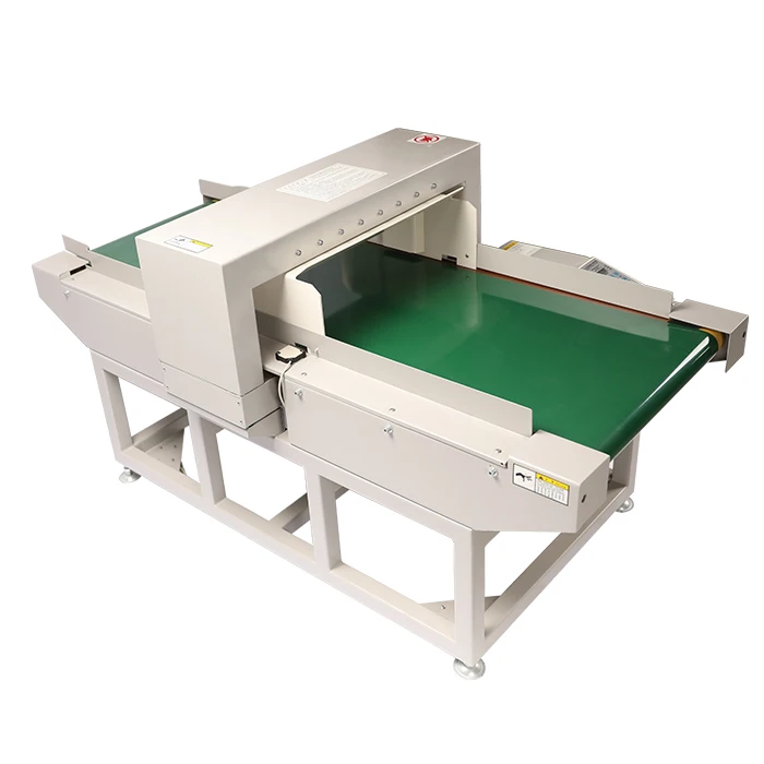 Food Processing Metal Needle Detectors Conveyor Belt Food Industry Cake Biscuits Rice Double Heads Metal Needle Detector